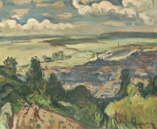 Emile-Othon Friesz - L\'estuaire de Honfleur