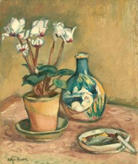Emile-Othon Friesz - Nature morte à la faïence.