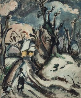 Emile-Othon Friesz - Paysage sous la neige