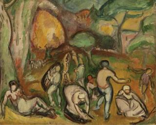 Emile-Othon Friesz - Personnages Dans Un Paysage