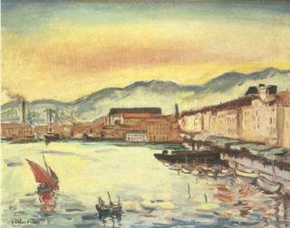 Emile-Othon Friesz - Port de Toulon