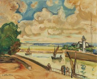 Emile-Othon Friesz - Port D\'Honfleur