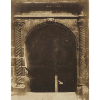 Émile Pécarrère - Bourges, Portail, Vers 1850