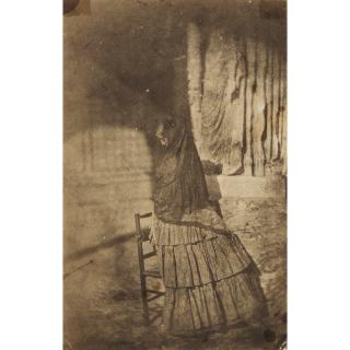 Émile Pécarrère - Femme En Prière, Vers 1850