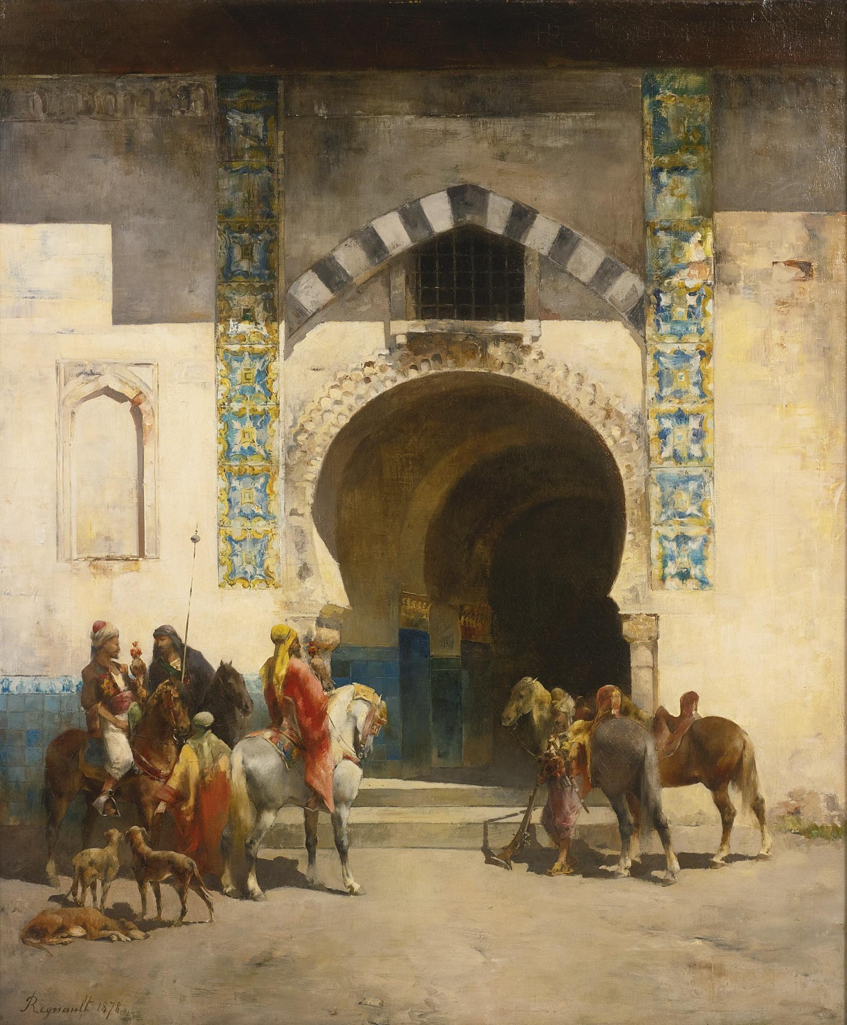 Emile Regnault De Maulmain - Départ Pour La Chasse Au Faucon