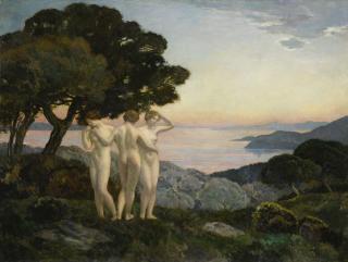 Émile-René Ménard - French The Three Graces