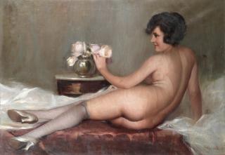 Emile-Rene Menard - In the boudoir