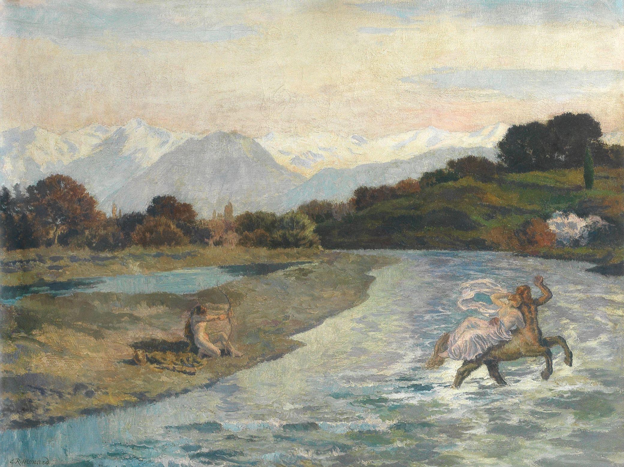 Émile-René Ménard - L\'enlèvement de Déjanira