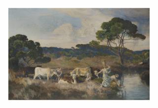 Émile-René Ménard - Paysage antique, dit aussi \'Bucolique\'