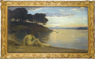 Emile Rene Menard - Rêverie Au Crépuscule