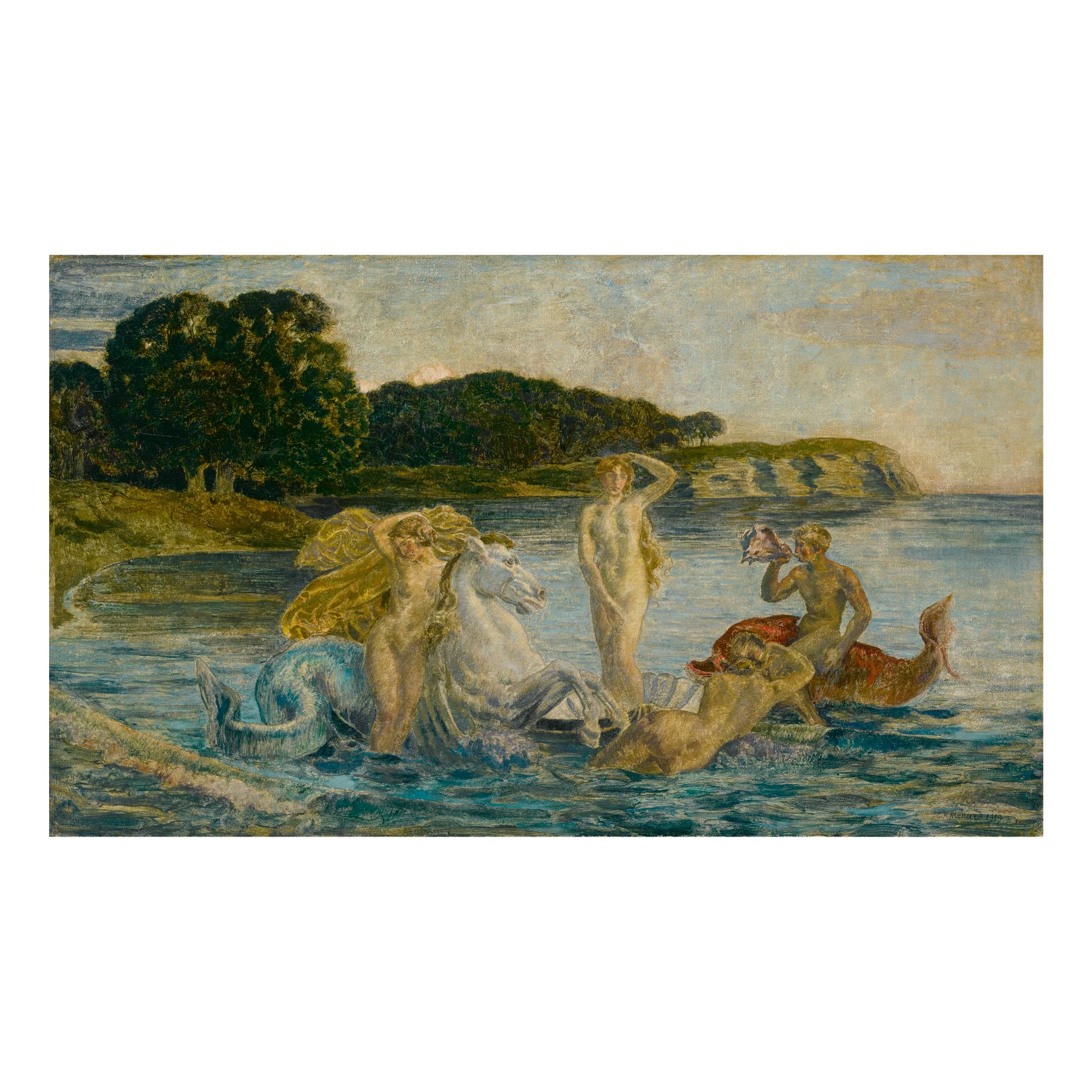 Émile-René Ménard - The Birth Of Venus