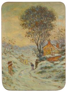 Emile Schuffenecker - Paysage De Neige