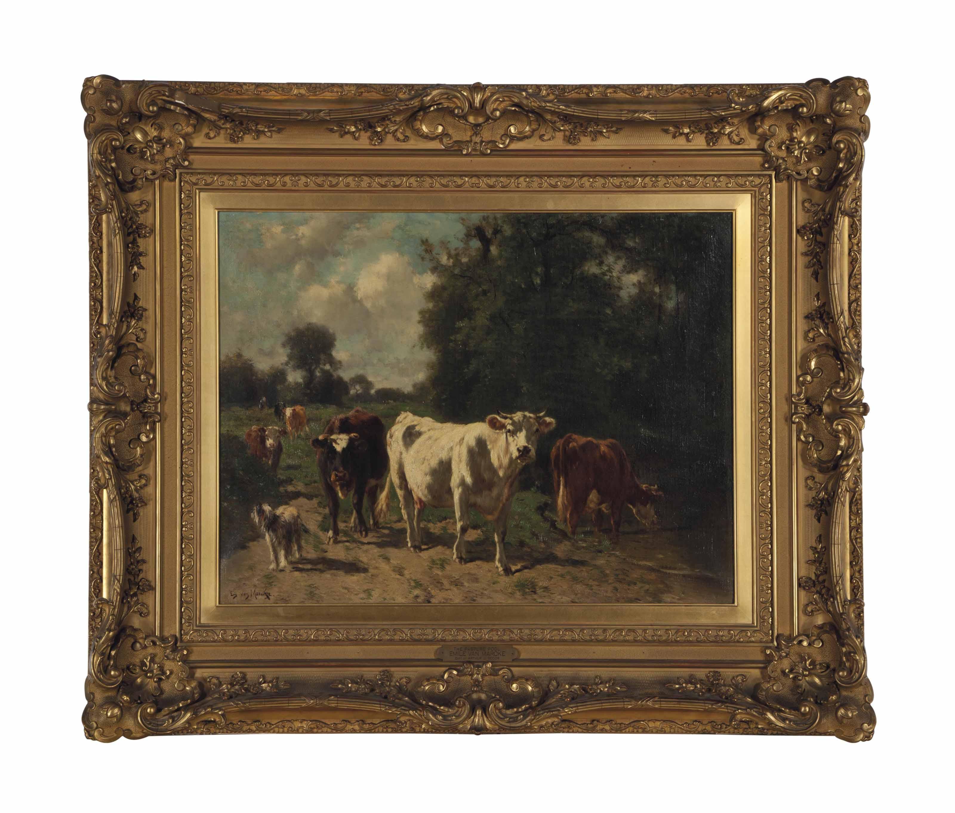 Emile van Marcke de Lummen - The Pasture Pool