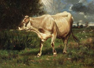 Emile Van Marcke De Lummen - The path to pasture