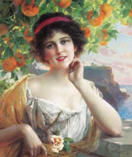 Emile Vernon - A young beauty