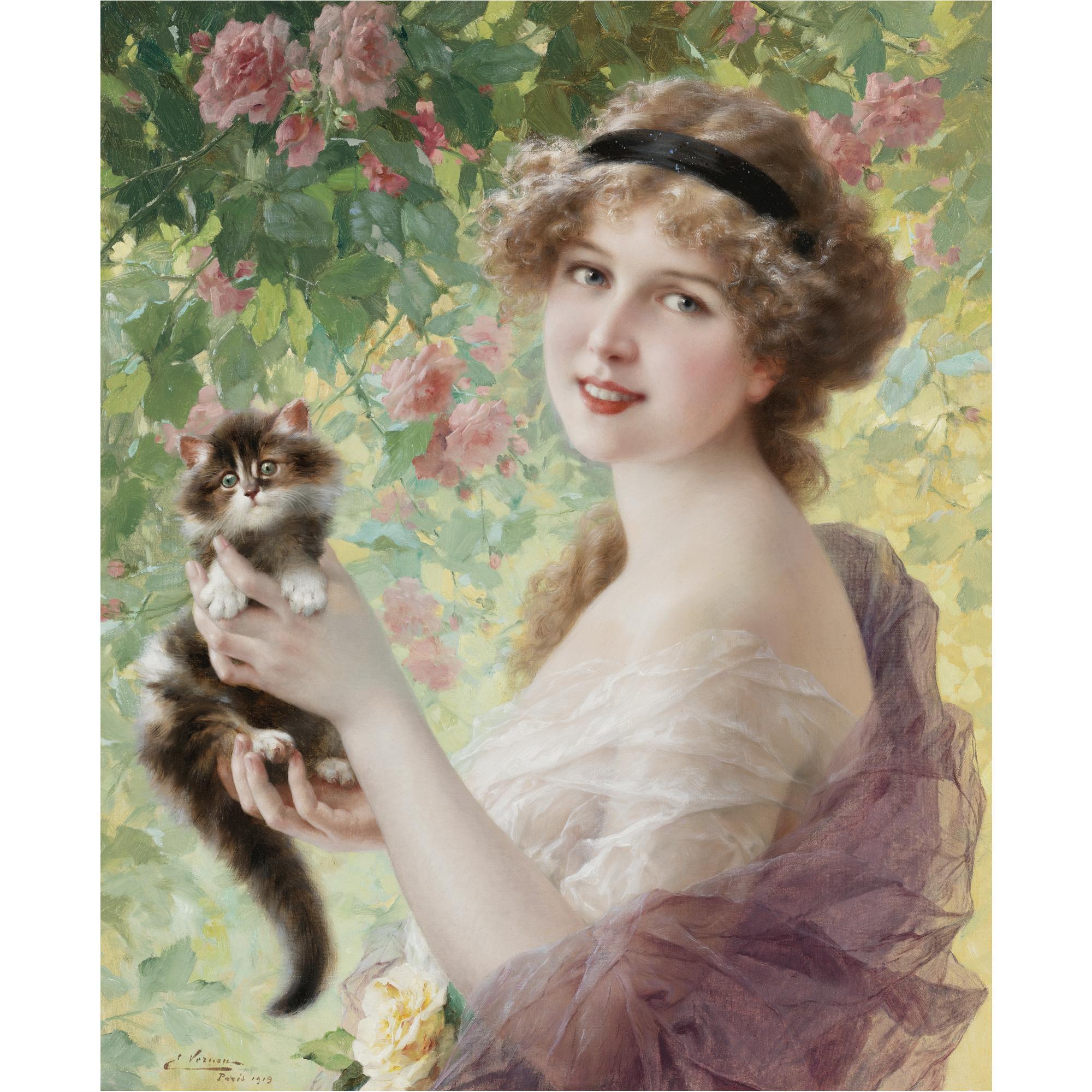 Emile Vernon - French Son Petit Chaton