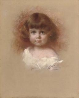 Emile Vernon - Portrait of innocence