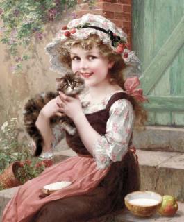 Emile Vernon - The Little Kittens