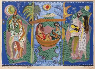 Emiliano Di Cavalcanti - Flauta Cavaquinho Violão (Study)