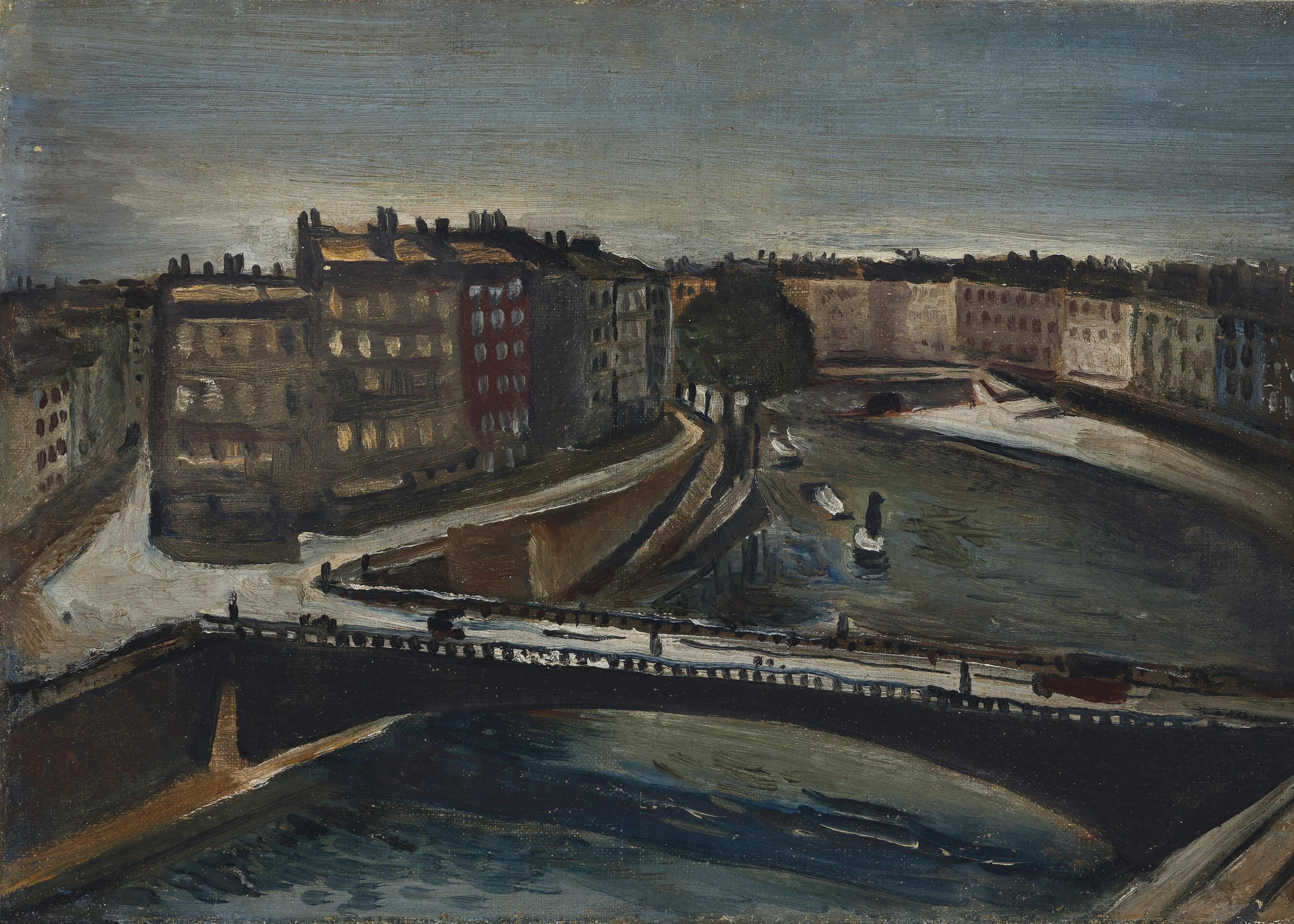 Emiliano Di Cavalcanti - Ile Saint Louis, Paris