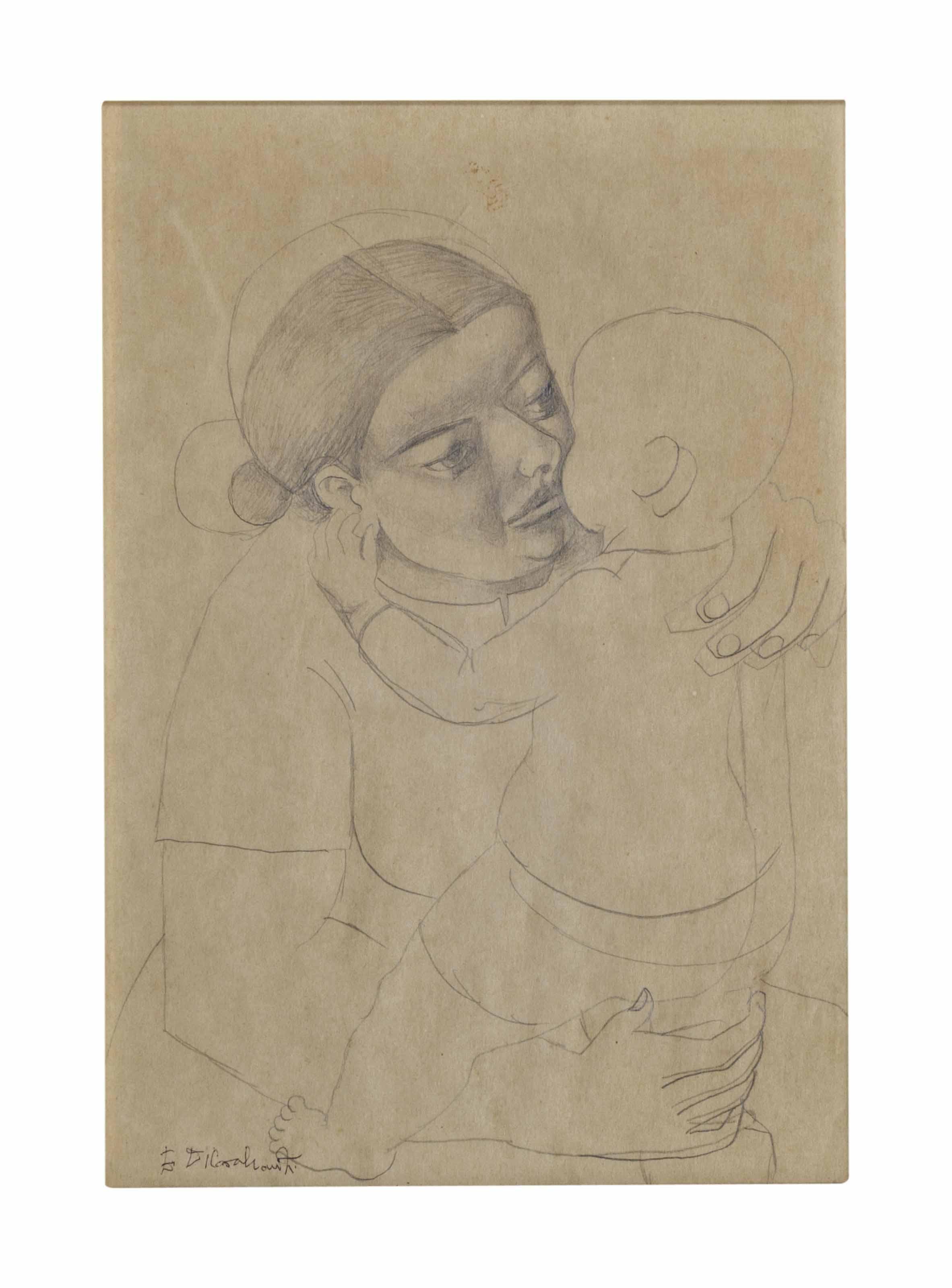 Emiliano Di Cavalcanti - Maternity