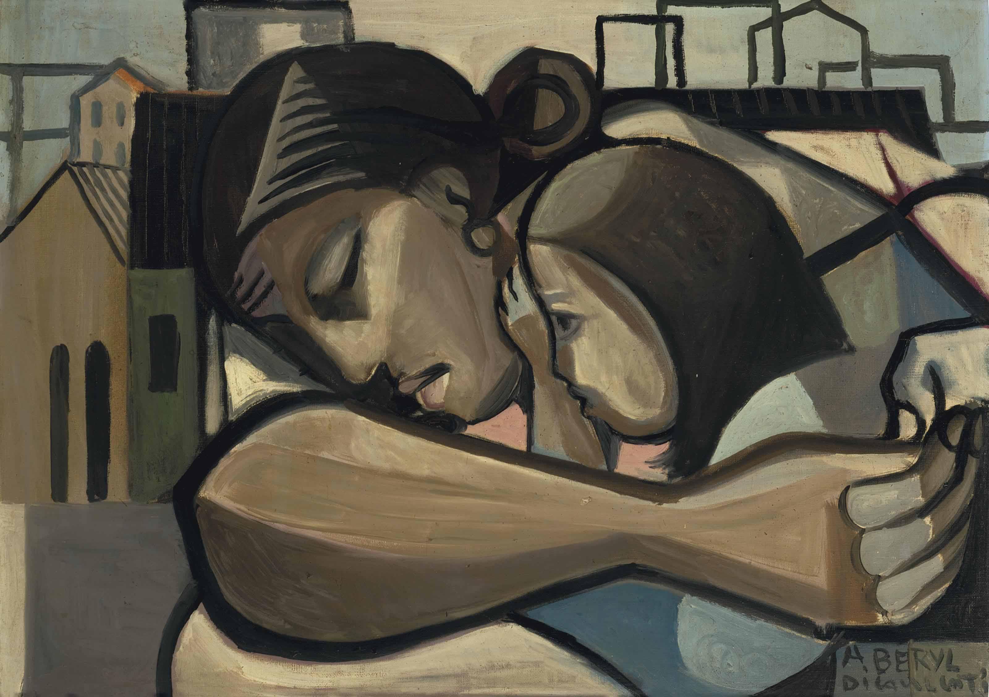 Emiliano Di Cavalcanti - Mother And Child