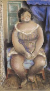 Emiliano Di Cavalcanti - Seated woman