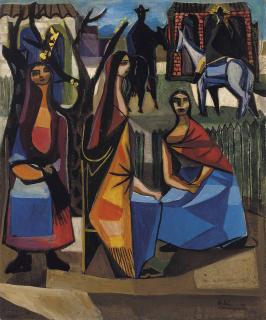 Emiliano Di Cavalcanti - Tres mulheres