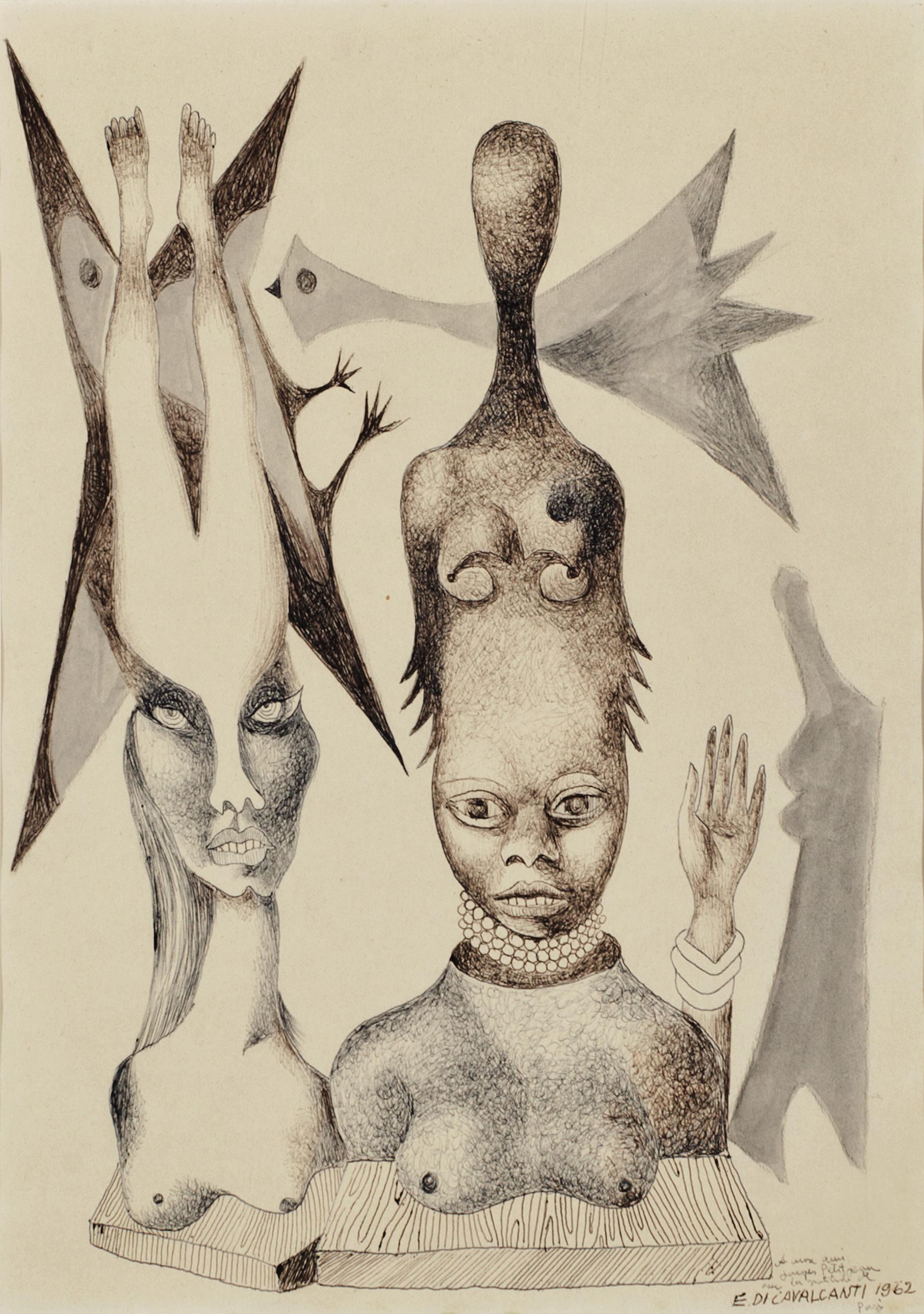 Emiliano Di Cavalcanti - Untitled