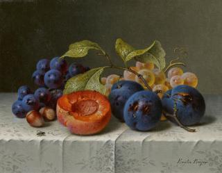Emilie Preyer - Früchtestillleben.