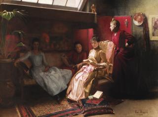 Emilio Boggio - La Lecture