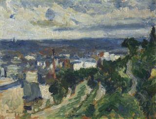 Emilio Boggio - Vue de Paris