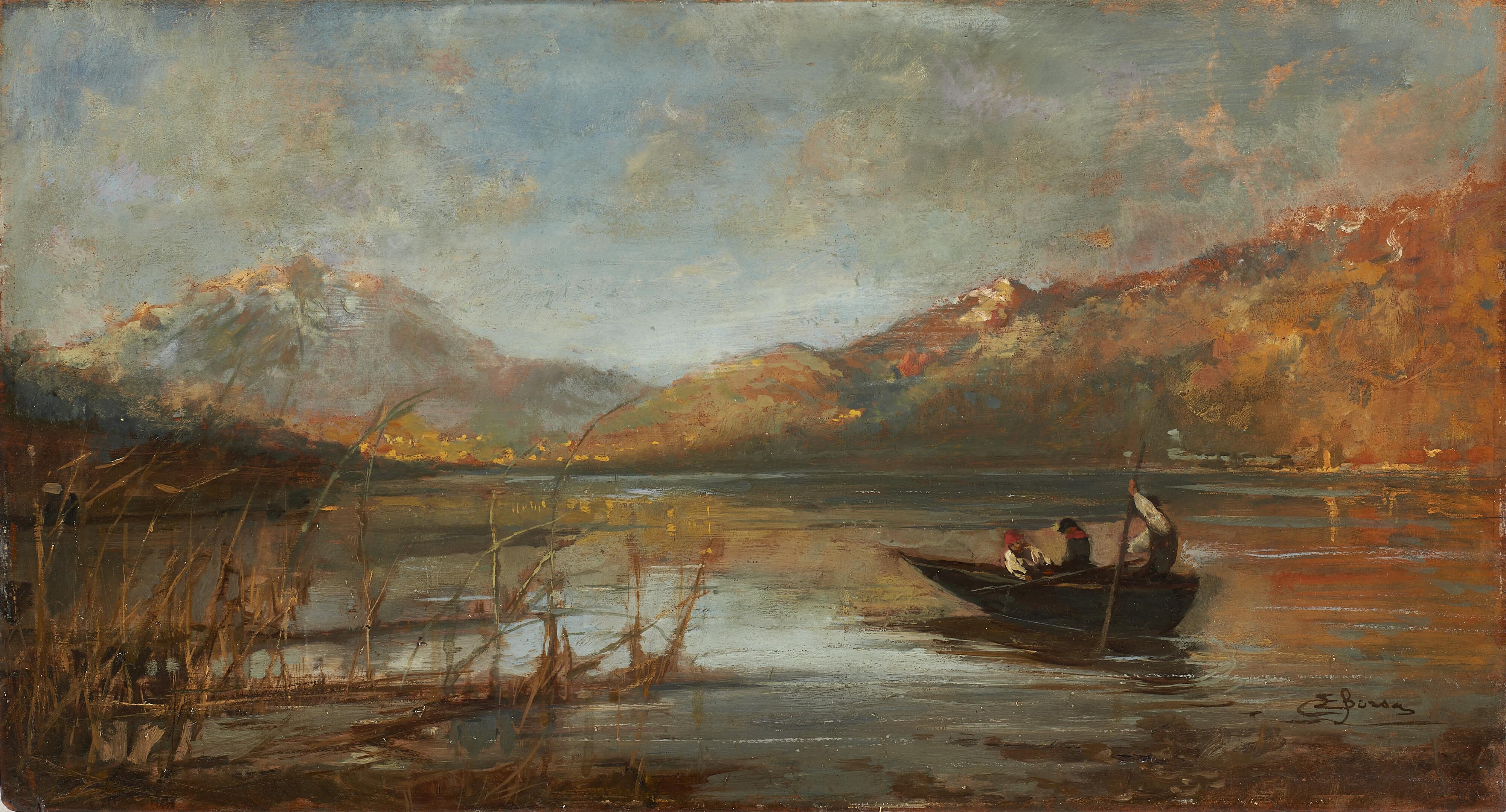 Emilio Borsa - Lago di Pusiano