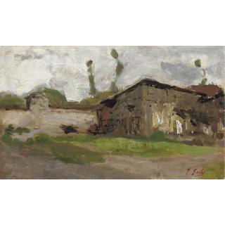 Emilio Gola - Campagna Lombarda