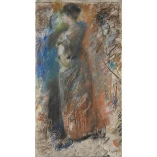 Emilio Gola - Figura Di Donna