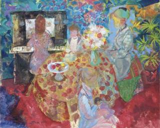 Emilio Grau Sala - Intérieur Avec Piano