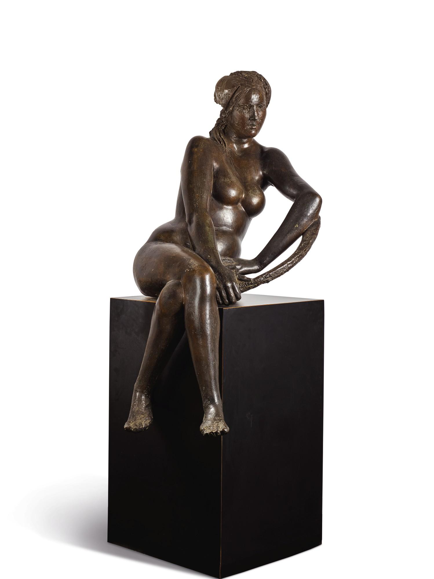 Emilio Greco - Grande Donna Seduta Ii