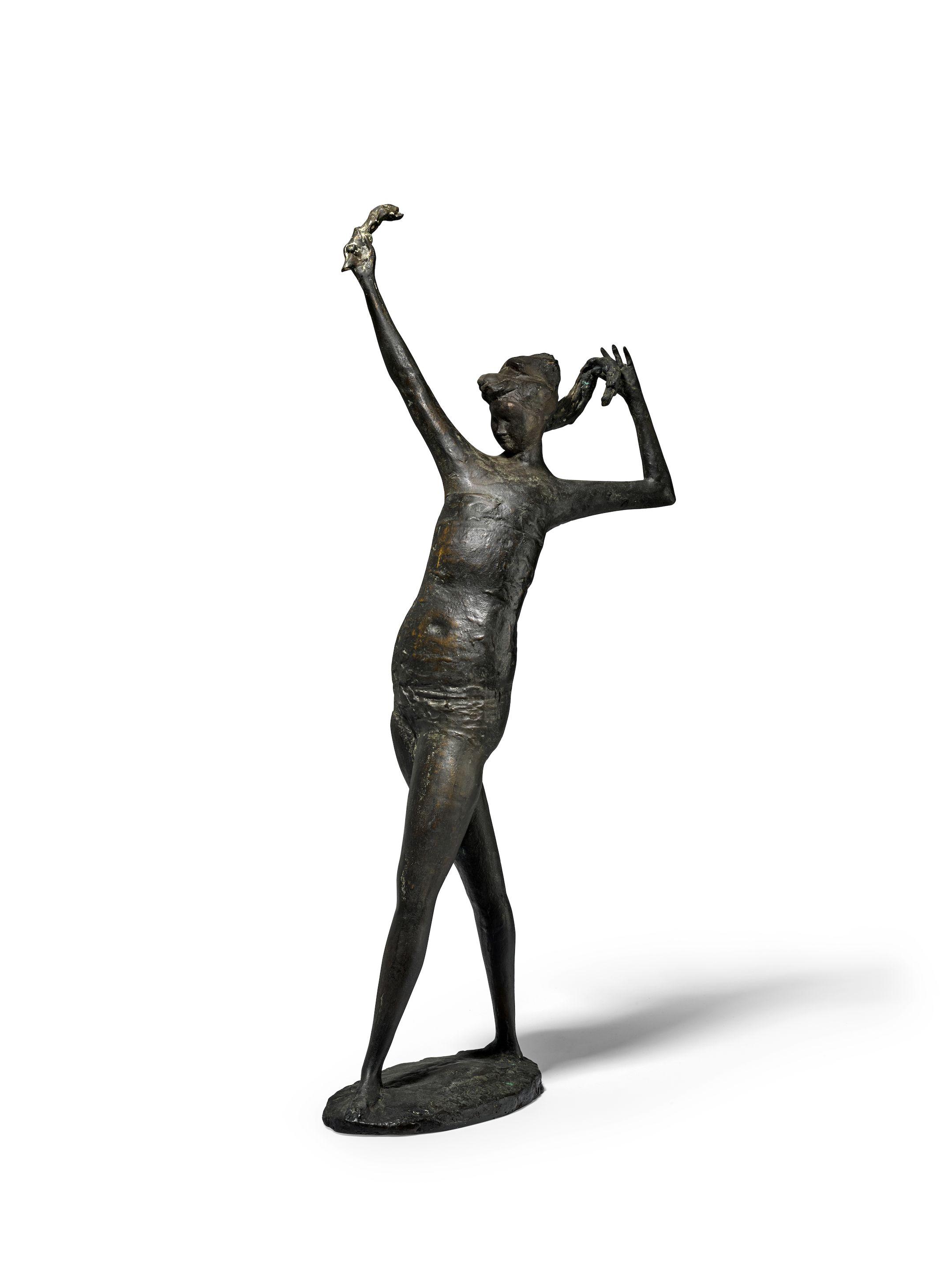 Emilio Greco - Piccola bagnante dorifera