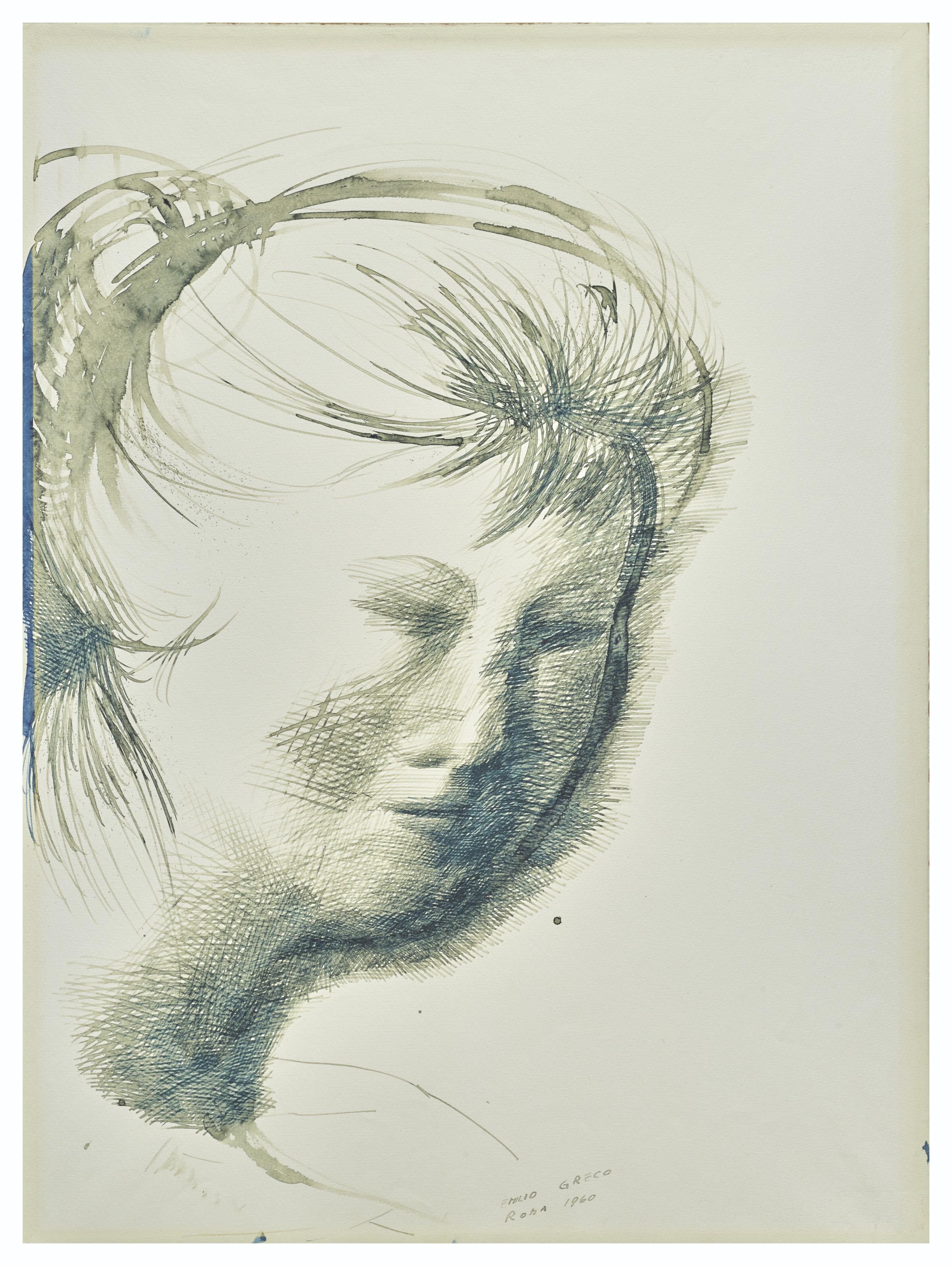 Emilio Greco - Portrait de fille