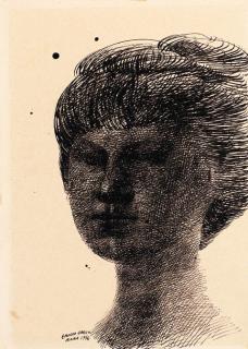 Emilio Greco - Testa di una donna