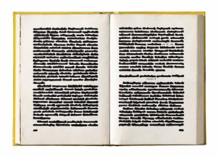 Emilio Isgrò - Cartina 6 (Map 6)