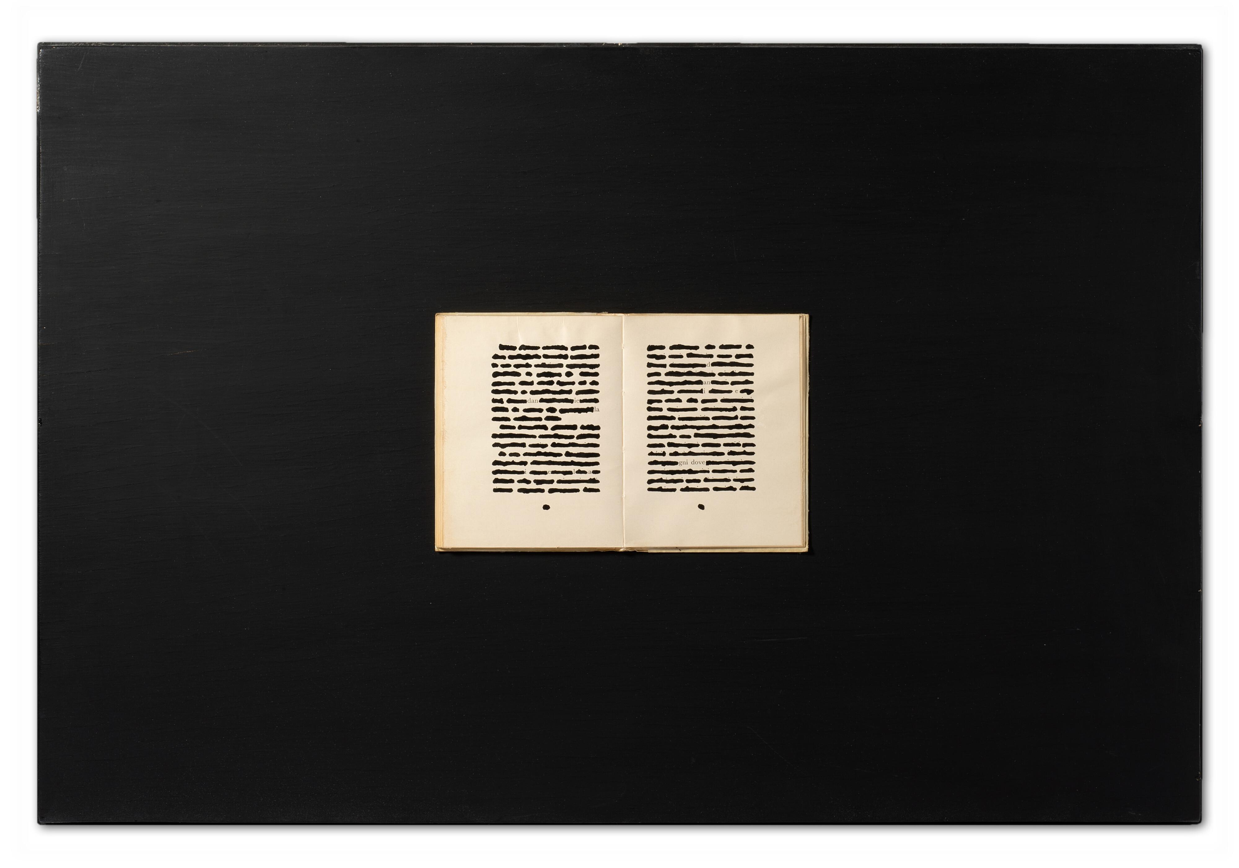 Emilio Isgrò - Libro cancellato