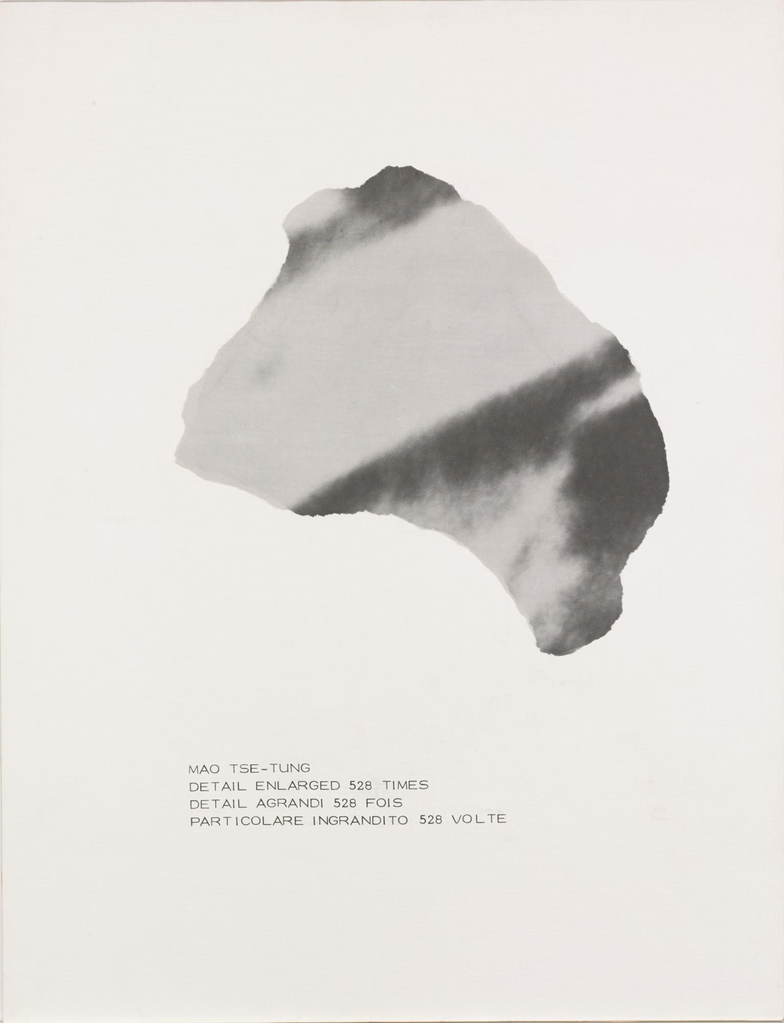 Emilio Isgrò - Particolare di Mao