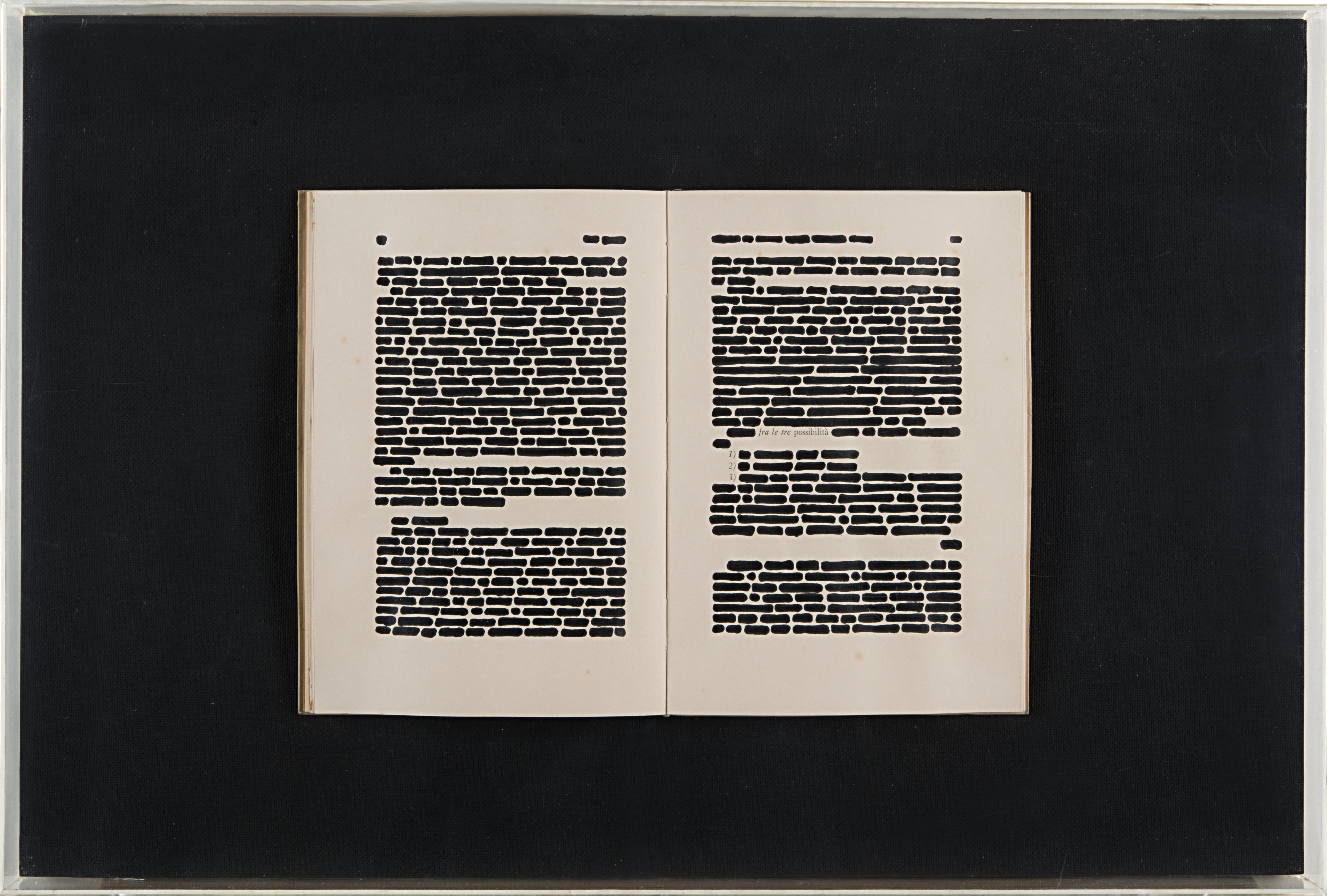 Emilio Isgrò - Tre possibilità