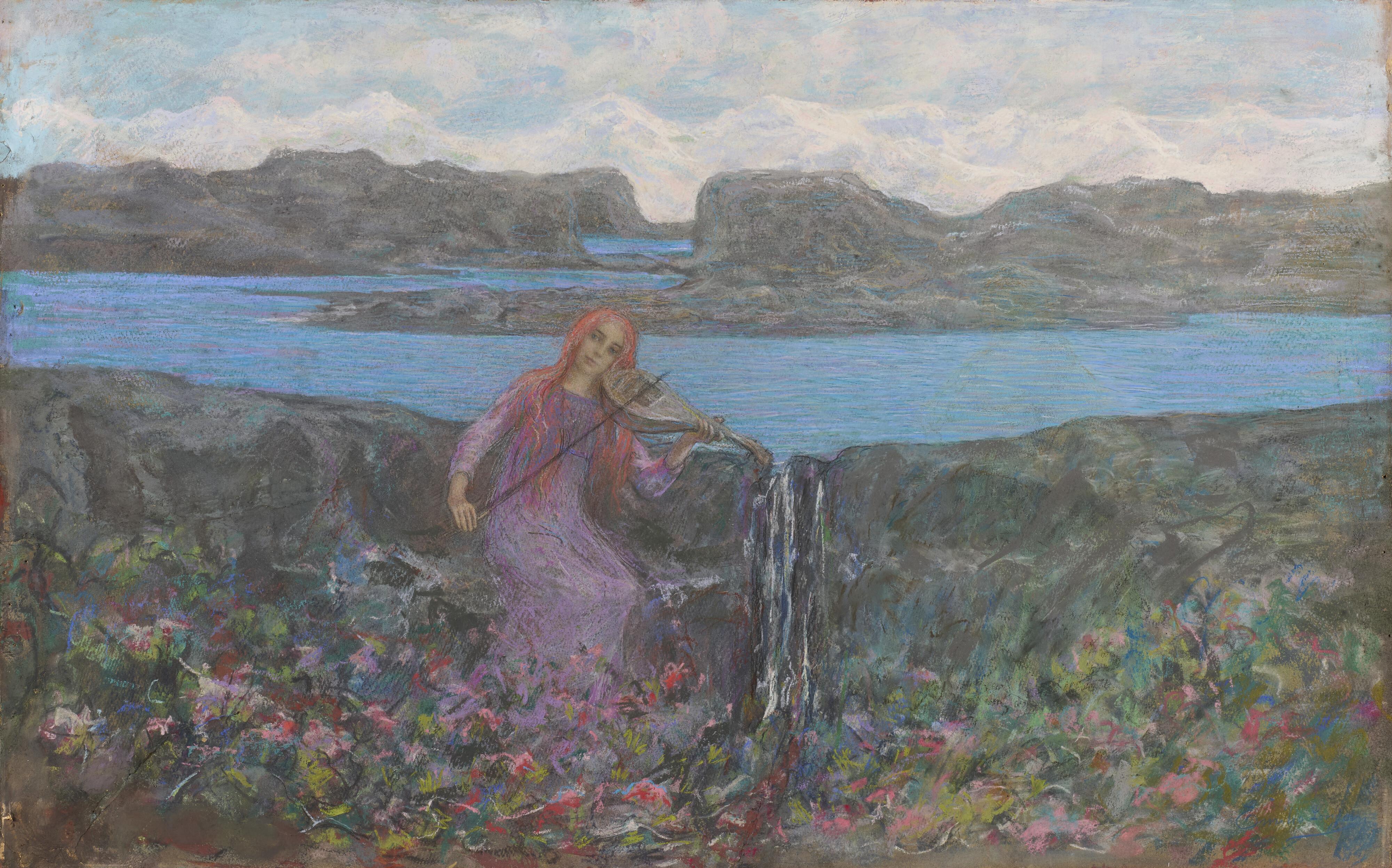 Emilio Longoni - Il canto del ruscello