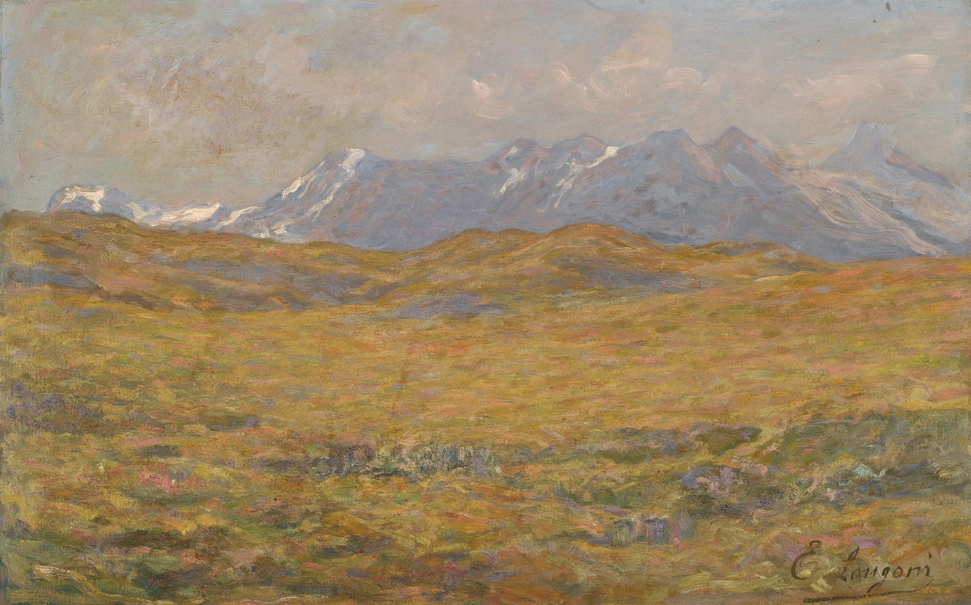 Emilio Longoni - Italian Montagna Alta