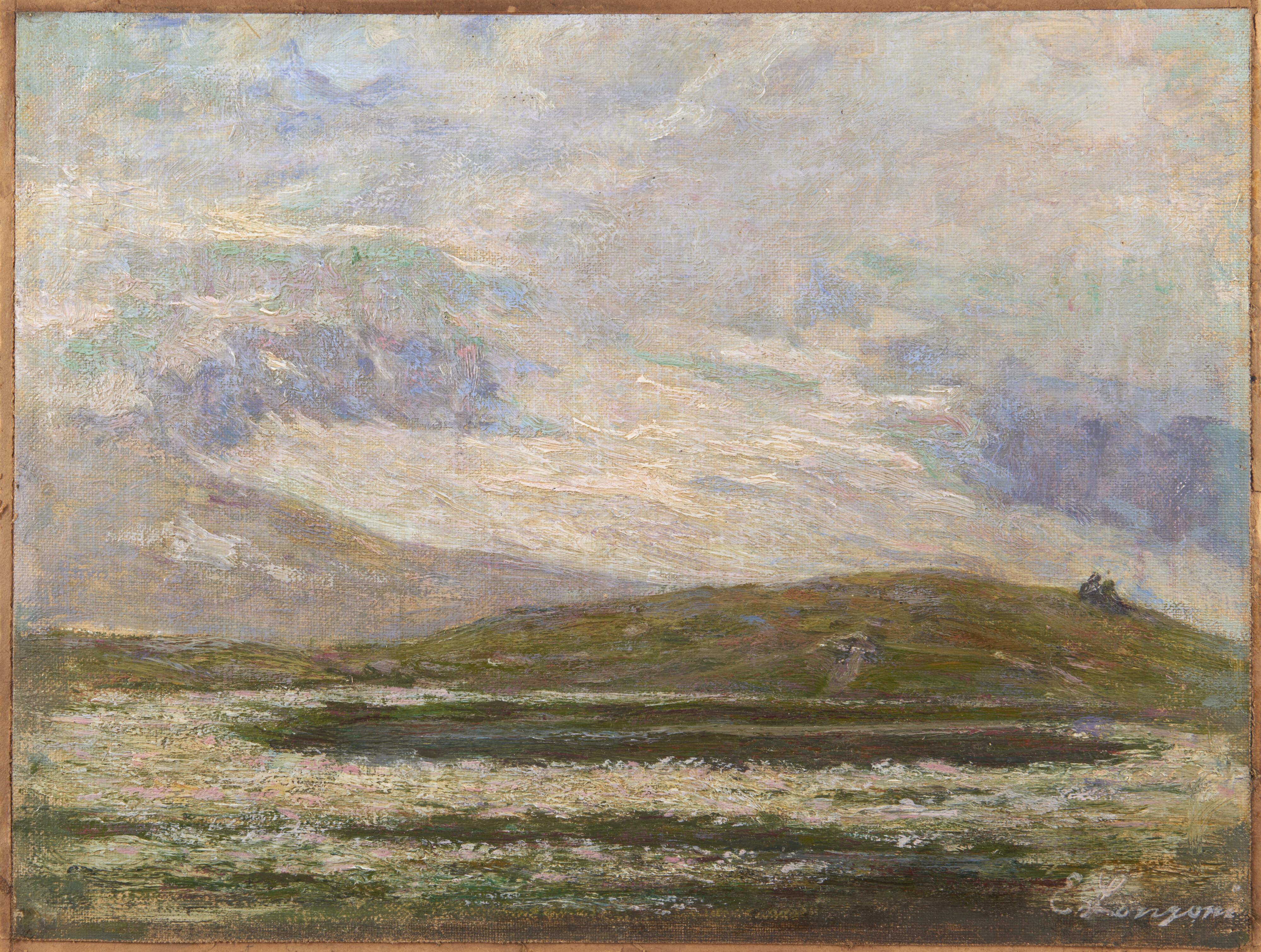 Emilio Longoni - Paesaggio montano