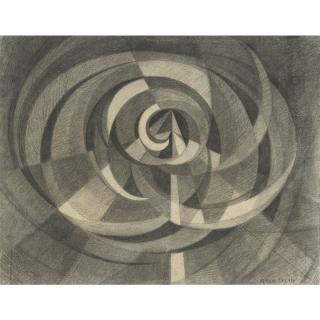 Emilio Pettoruti - Armonia-Movimento Spazio-Disegno Astratto