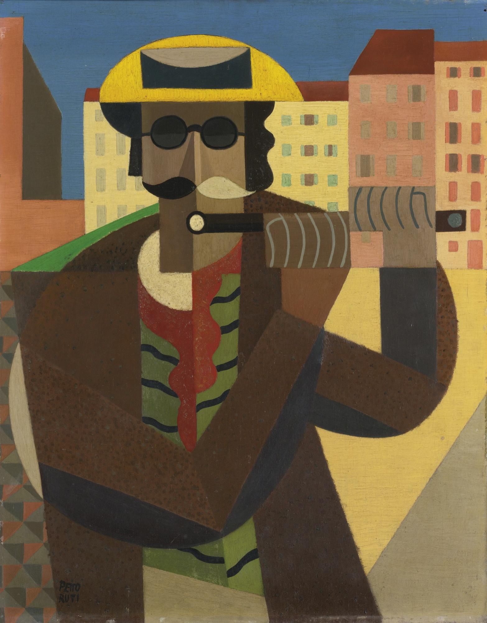 Emilio Pettoruti - Flautista Ciego (Ii)