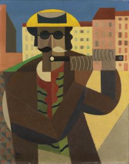 Emilio Pettoruti - Flautista Ciego (Ii)